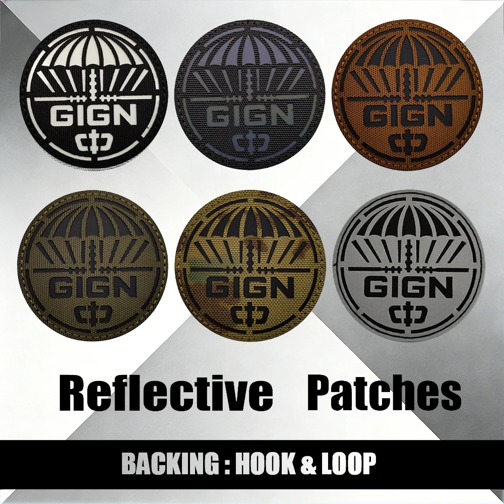 Industrial Laser Machines - Patch Taktis GIGN Prancis, Patch Bahu
