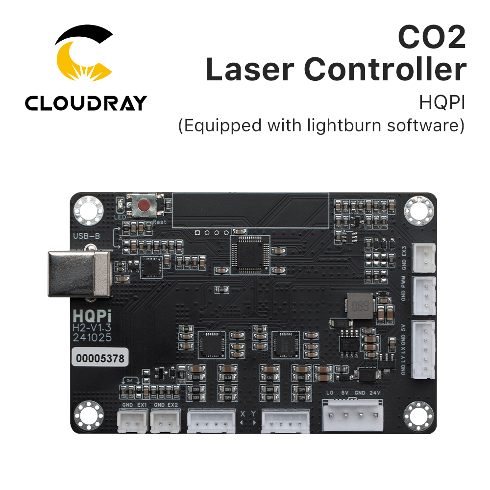 Industrial Handheld Laser Engraver - Cloudray pengontrol Laser CO2 HQPI, mesin