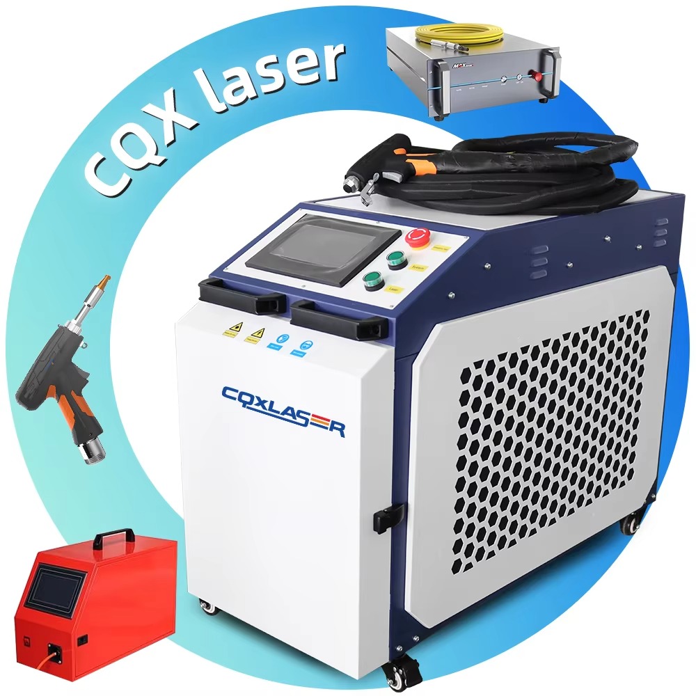 Industrial Handheld Laser Welder - Mesin Las Laser Portabel Serat Optik