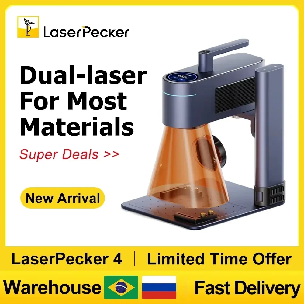 Industrial Handheld Laser Engraver - LASERPECKER mesin ukir Laser 4 LP4,