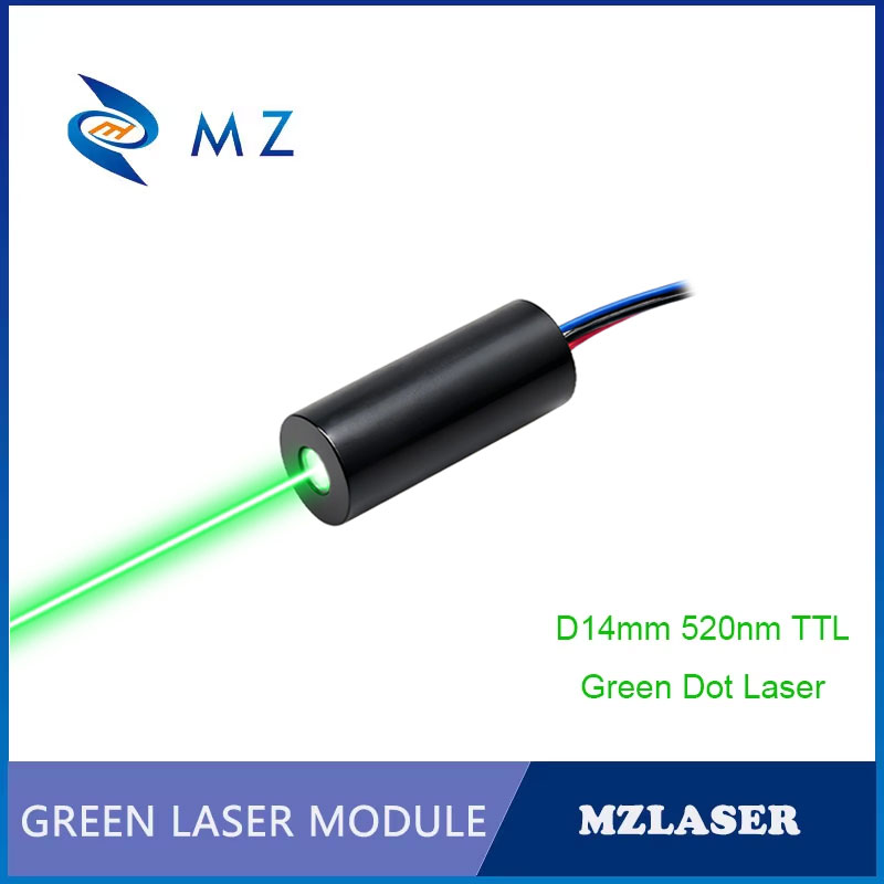 Industrial Laser Applications - Modul Dioda Laser Titik Hijau TTL
