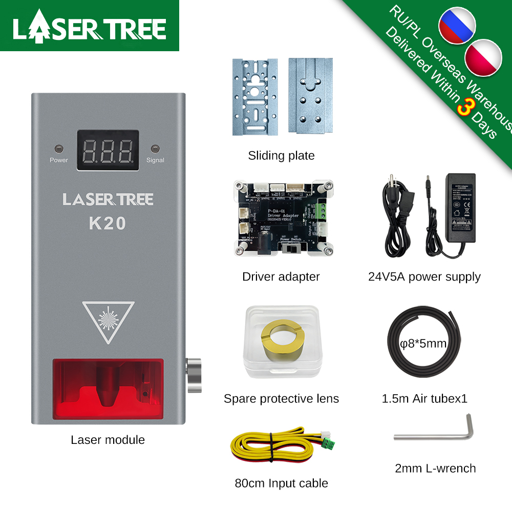Fiber Laser Source 20W - LASER pohon 20W 10W 5W, kepala