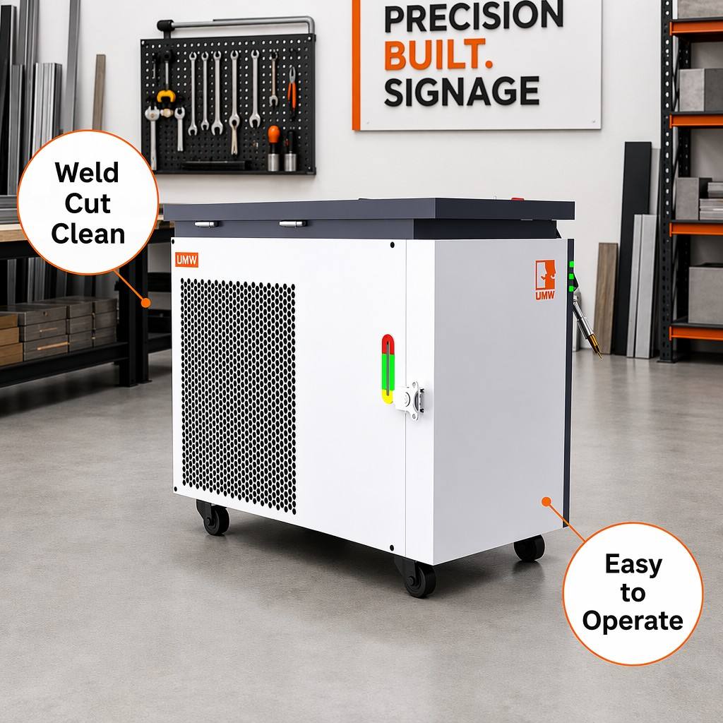 Industrial Laser Machines - Mesin Las Laser Berpendingin Air Terintegrasi