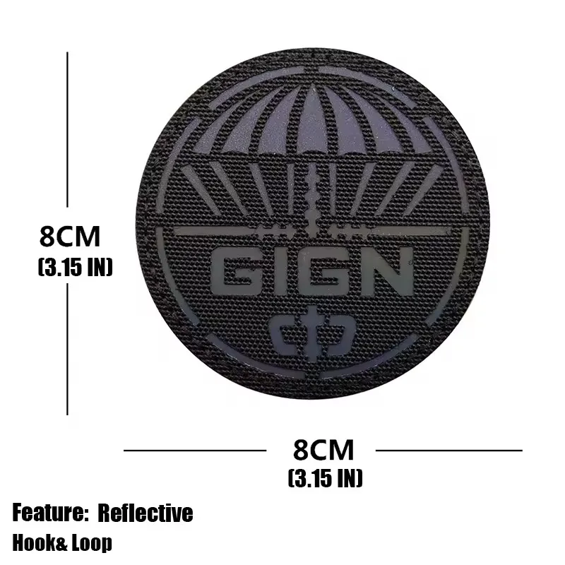Patch Taktis GIGN Prancis, Pat - Industrial Laser Machines ulasan dan harga
