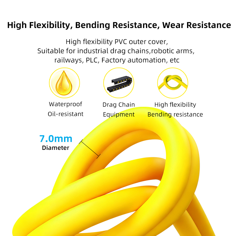 Kabel Ethernet Industri Cat6A  - Drag Chain Cnc ulasan dan harga