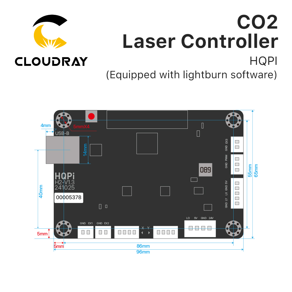 Cloudray pengontrol Laser CO2  - Industrial Handheld Laser Engraver ulasan dan harga