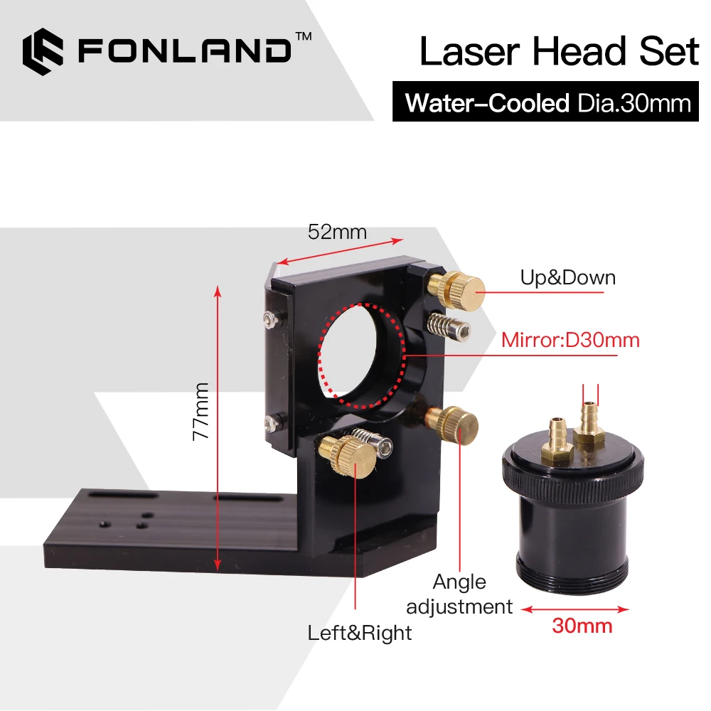 Lensa 30mm Diameter cermin ant - Co2 Laser Mirror ulasan dan harga