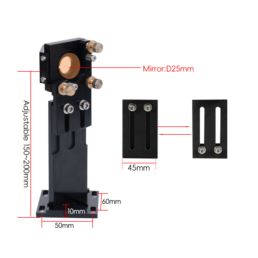 Set Kepala Laser CO2 Dia.20 Le - Co2 Laser Mirror ulasan dan harga