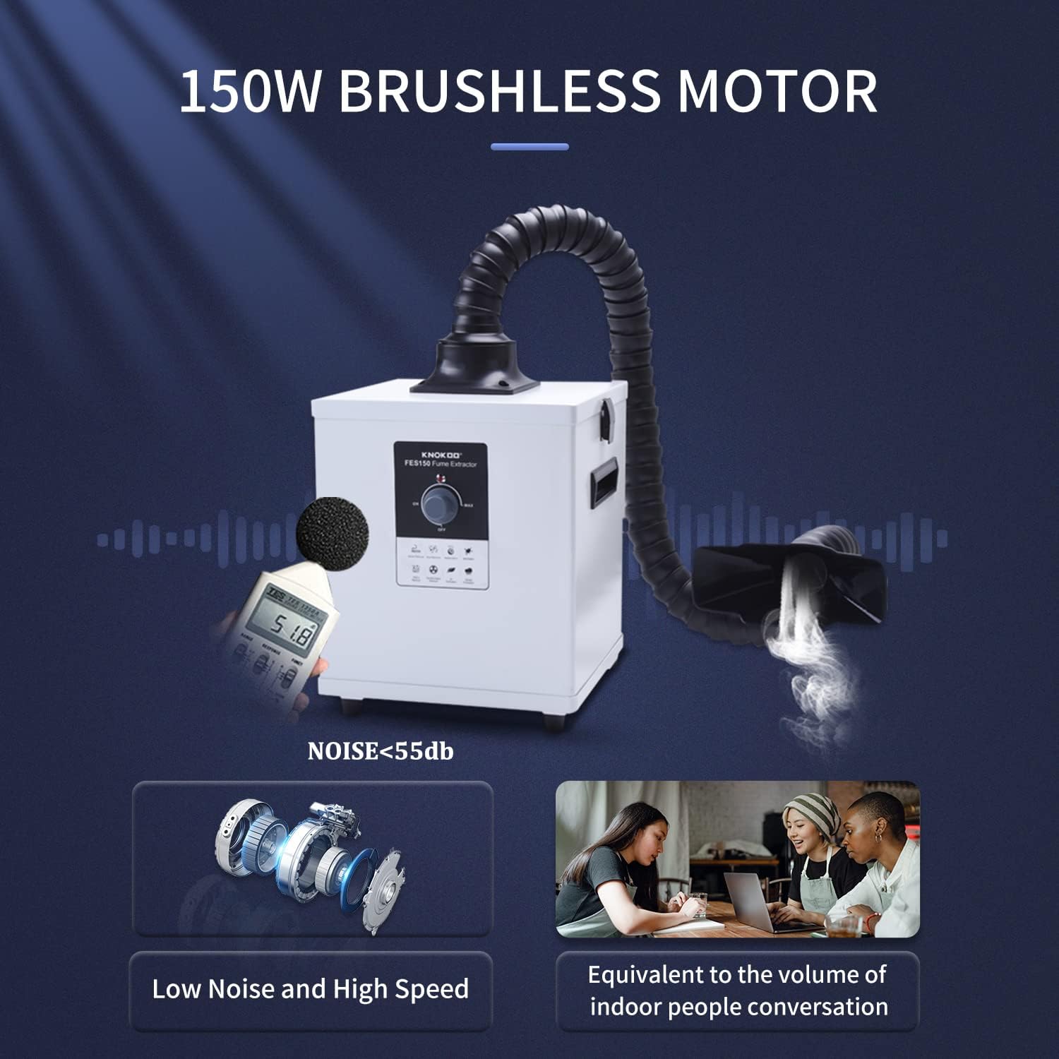KNOKOO FES150 Penghisap Asap L - Industrial Laser Printing ulasan dan harga