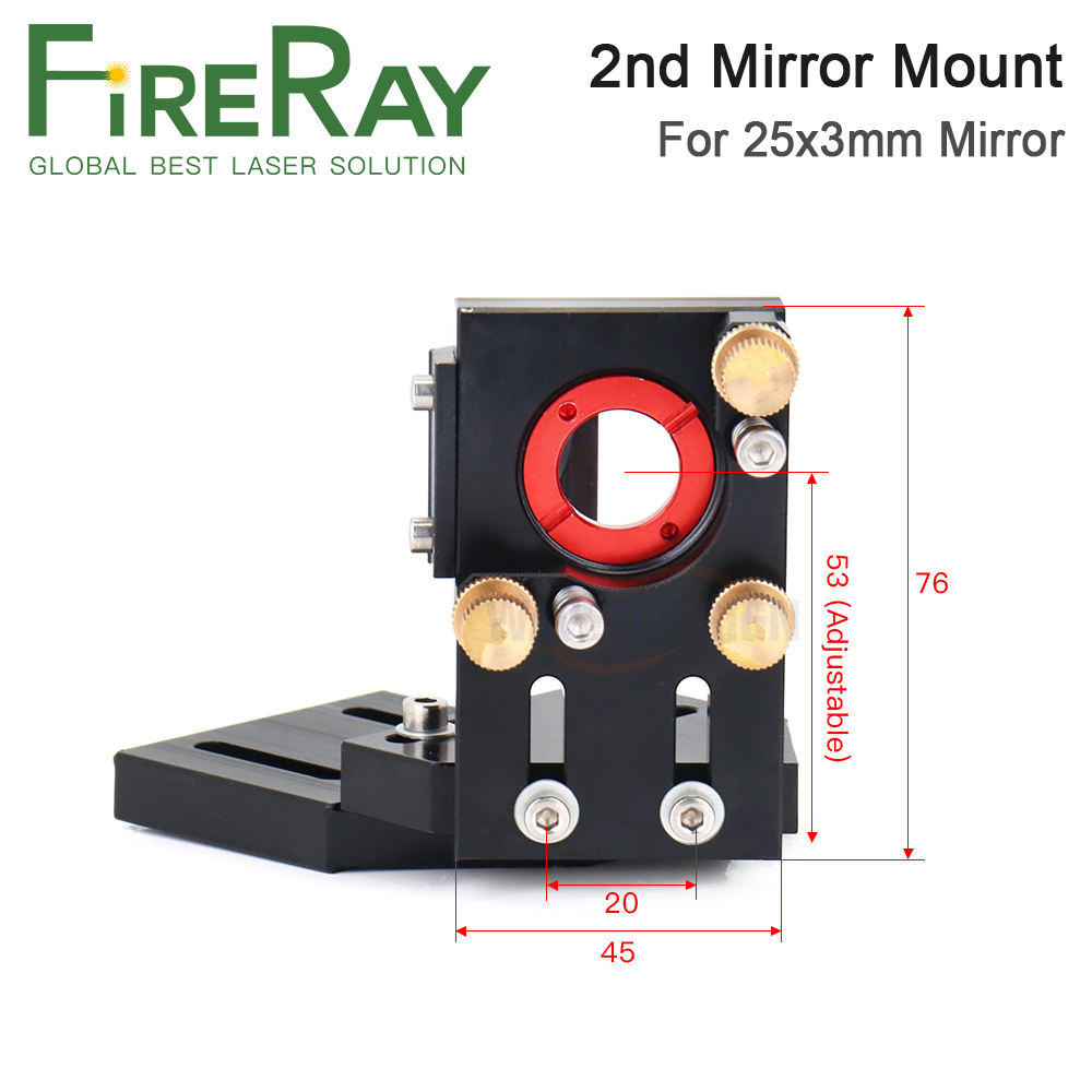 FireRay cermin reflektif pasan - Co2 Laser Mirror ulasan dan harga