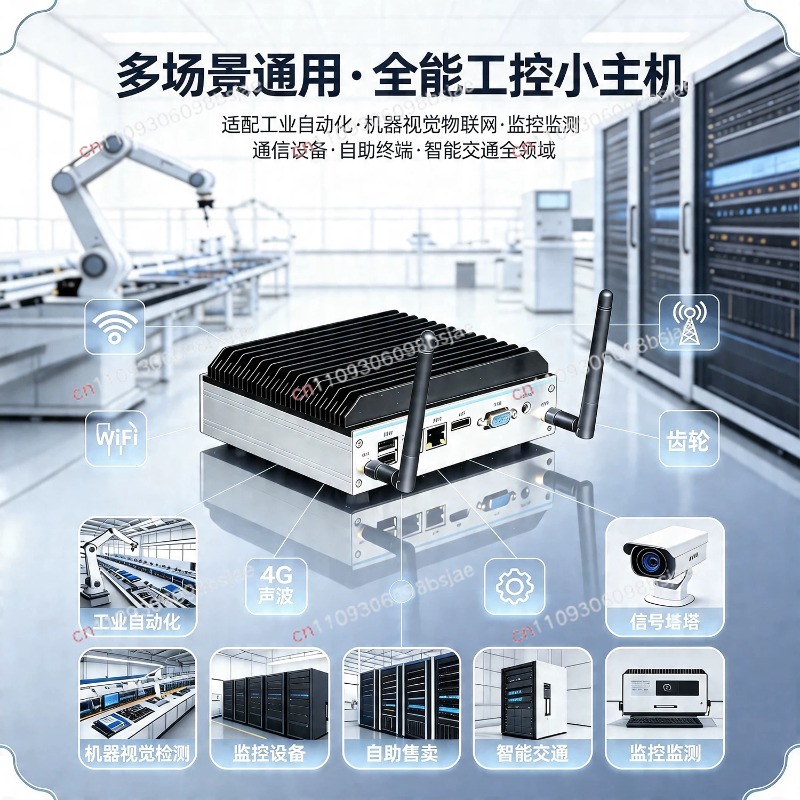 Komputer industri mini quad-co - Industrial Visual ulasan dan harga