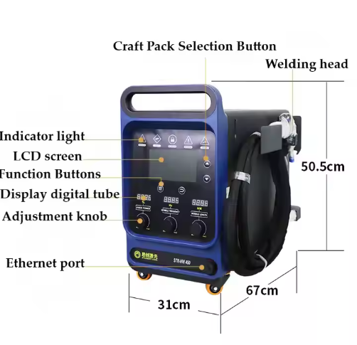 Mesin Las Laser Genggam Indust - Industrial Handheld Laser Welder ulasan dan harga