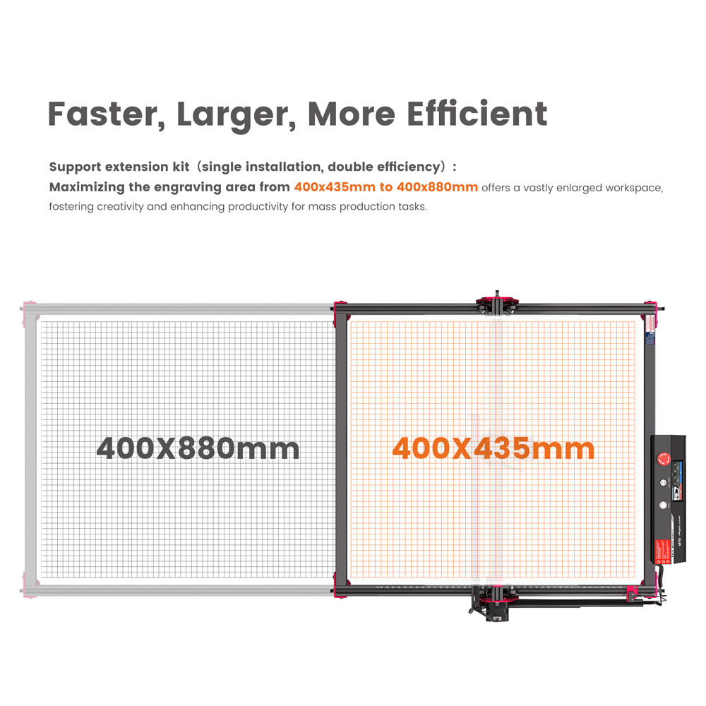 AlgoLaser DIY KIT MK2 10W Mesi - Industrial Handheld Laser Engraver ulasan dan harga