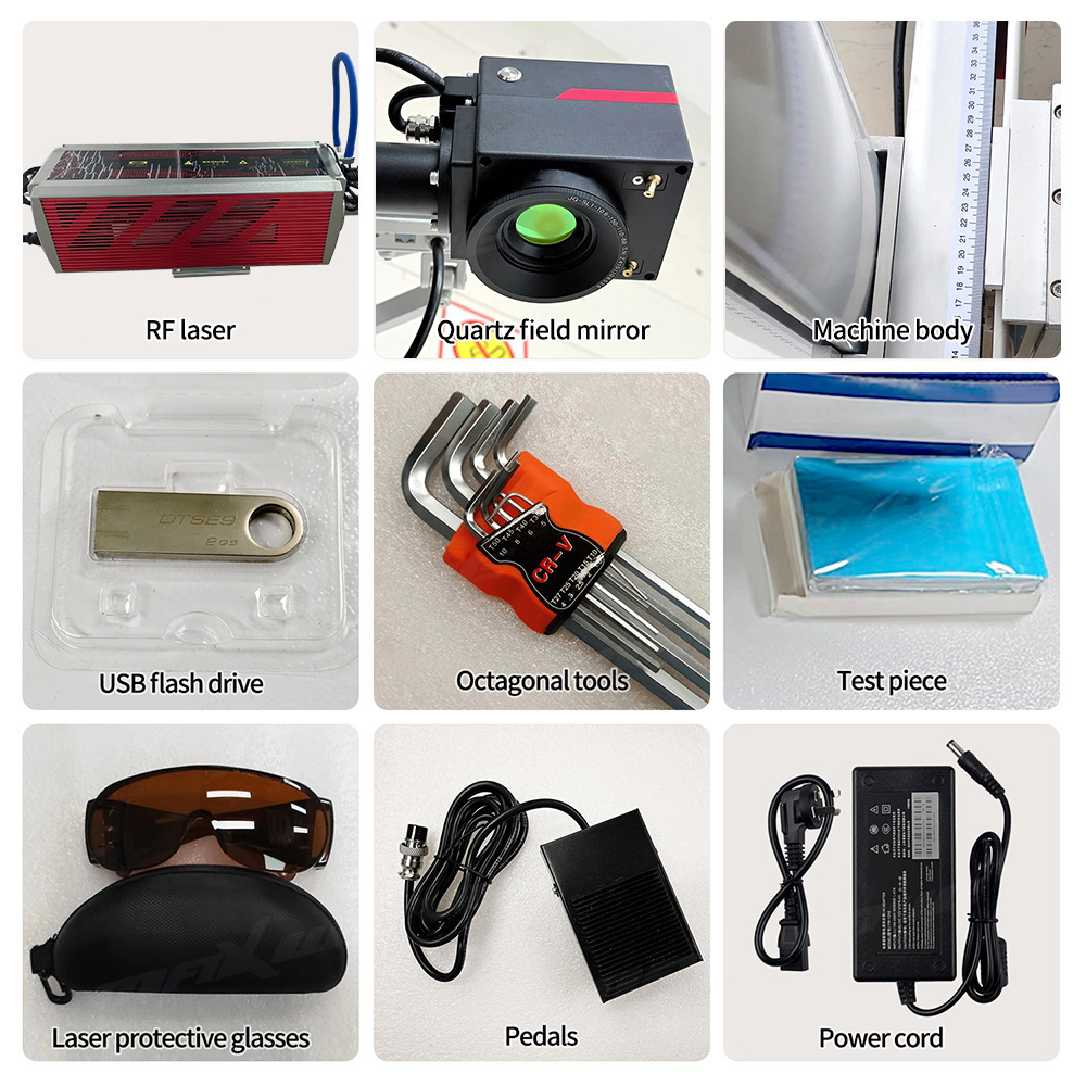 Mesin Penanda Laser Terbang CO - Industrial Laser Printing ulasan dan harga