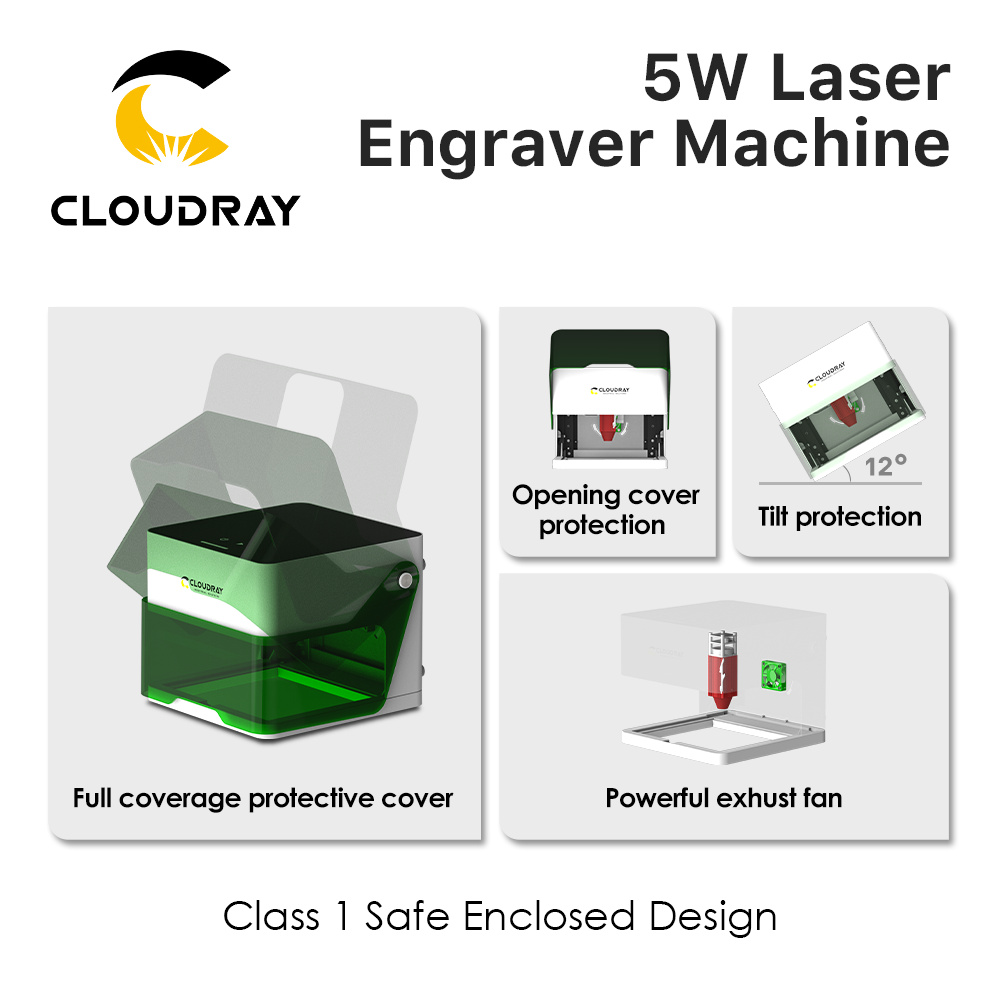 Mesin Pengukir Laser Cloudray  - Industrial Laser Machines ulasan dan harga