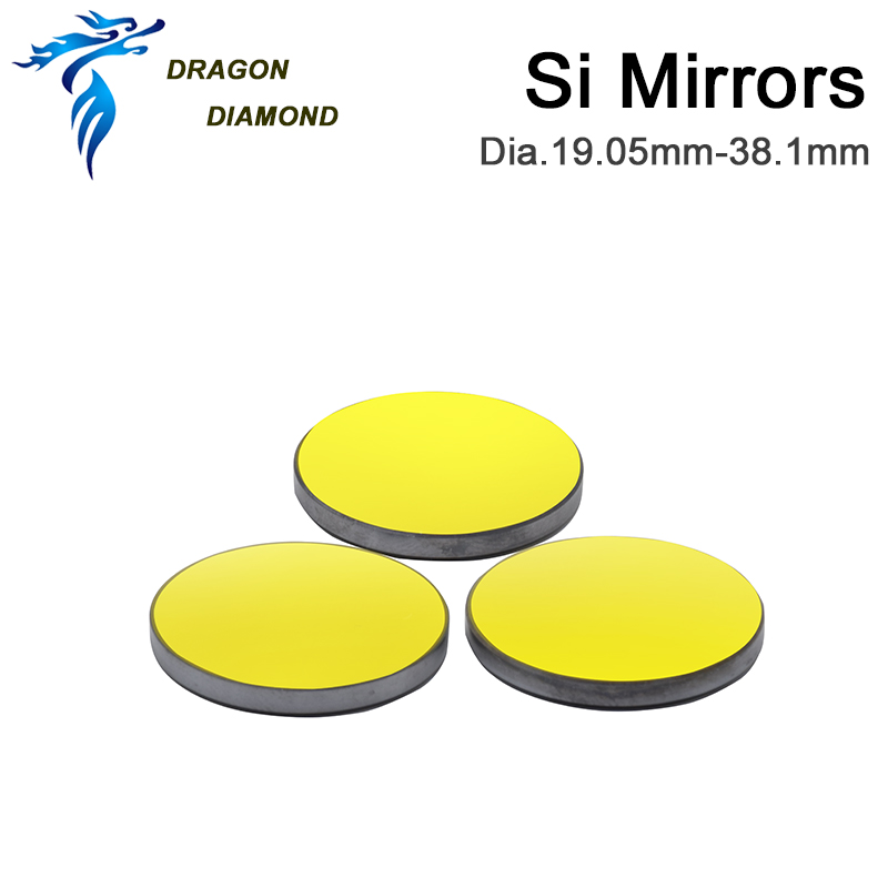 DRAGON Berlian 3 Buah Silikon  - Co2 Laser Mirror ulasan dan harga